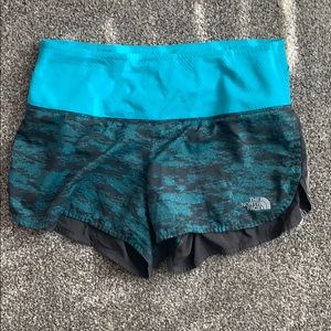 The North Face running shorts